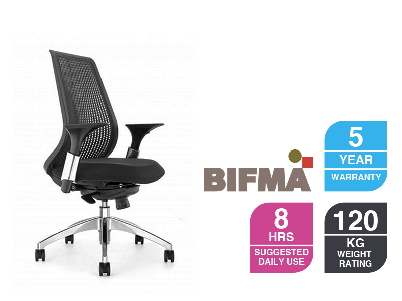 991 Mesh Executive Chair w. arms