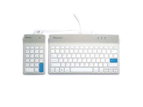 PENCLIC Wired Keyboard & Number Pad