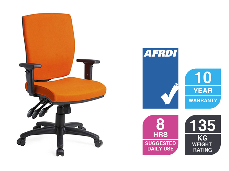 REX Chair w. arms high back