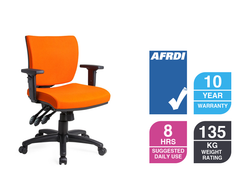 REX Chair w. arms medium back
