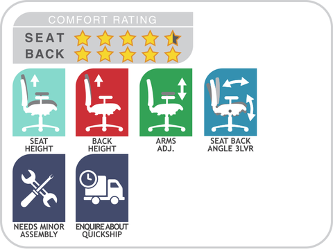 GIRO PLUS HD Chair w. arms