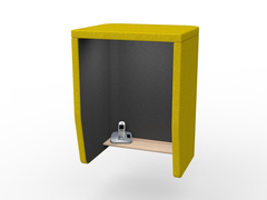 OMI OH Mounted Privacy Booth