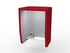 OMI OH Mounted Privacy Booth