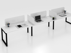 OVO 2 to 3 person Straight desk system