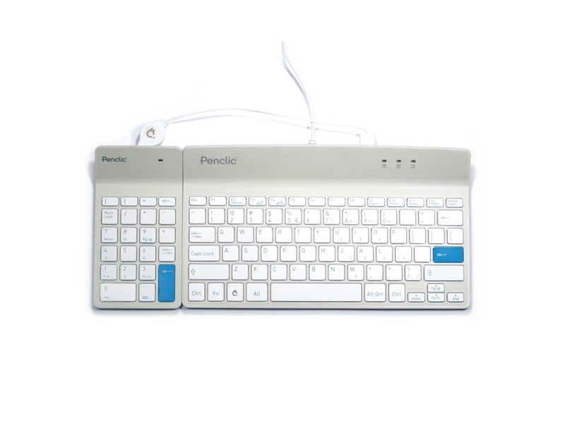 PENCLIC Wired Keyboard & Number Pad