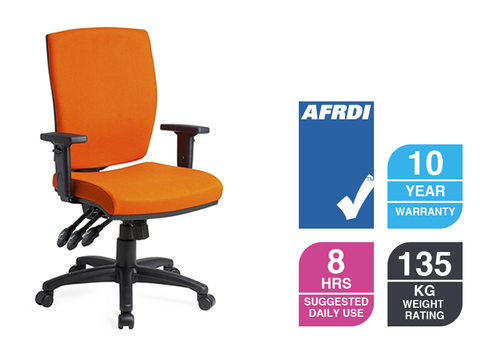 REX Chair w. arms high back