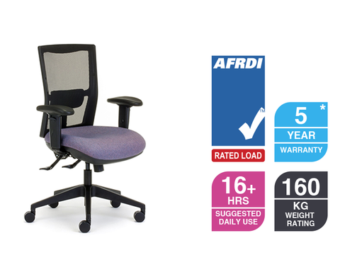 TEAM AIR HEAVY DUTY Chair w. arms