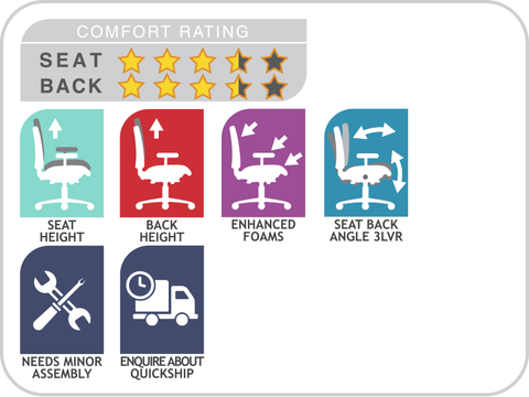 TENOR PLUS Chair high back