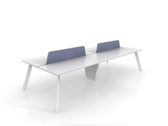 ZULU 1 to 4 person Straight desk system