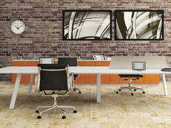 ZULU 1 to 4 person Straight desk system
