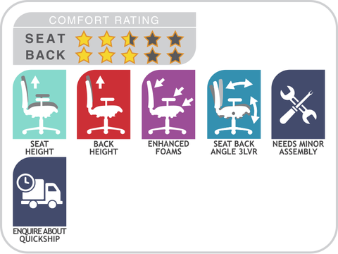 LOGIC Chair high back