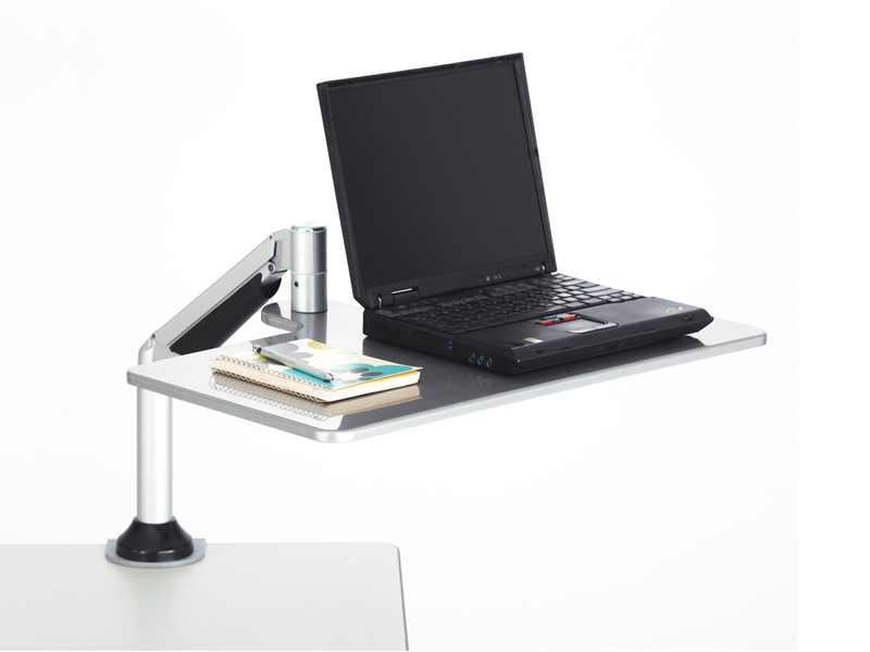 ZZ Desktop Sit-Stand With Laptop Tray